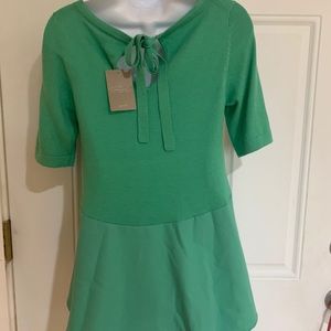 ❤️ANTHROPOLOGIE MOTH FIT AND FLAIR TOP XS